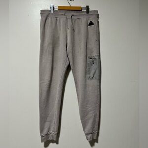 River Island Men’s Light Gray Jogger Pants Size L